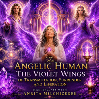 The Angelic Human -  The Violet Wings of Transmutation, Surrender and Liberation