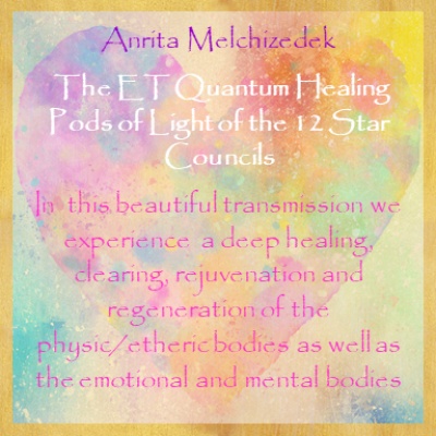 The ET Quantum Healing Pods of Light