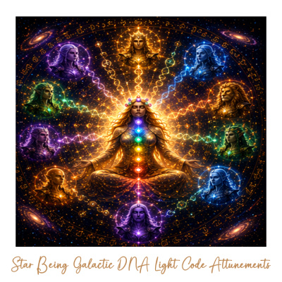 Star Being Galactic DNA Light Code Attunements