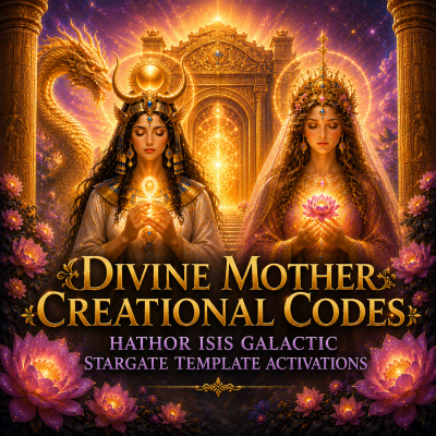 Divine Mother Creational Codes - Divine Mother Creational Codes - Hathor Isis Galactic Stargate Temple Activation